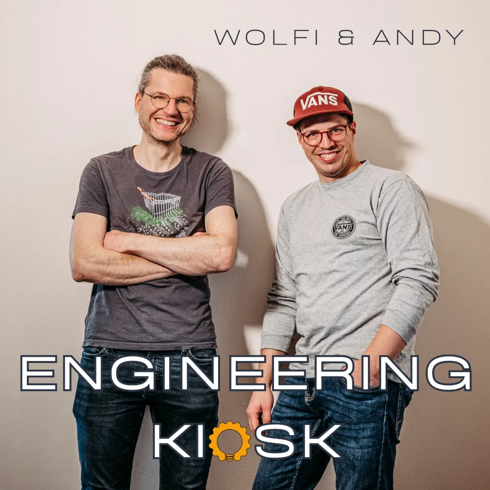 Andy Grunwald und Wolfgang Gassler vom Engineering Kiosk Andy Grunwald und Wolfgang Gassler vom Engineering Kiosk
